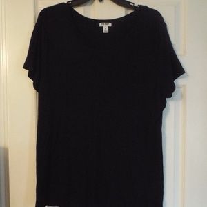 Black Pocket Tee